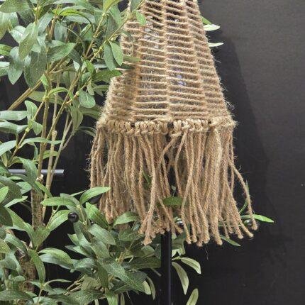 Solar tuinsteker touw naturel 90 cm