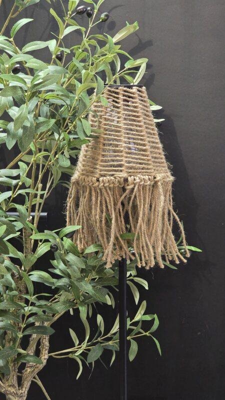 Solar tuinsteker touw naturel 90 cm