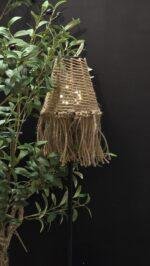 Solar tuinsteker touw naturel 90 cm