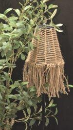 Solar tuinsteker touw naturel 90 cm