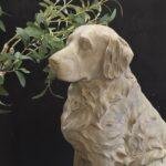Retriever beeld 50 cm – stoere landelijke hond decoratie