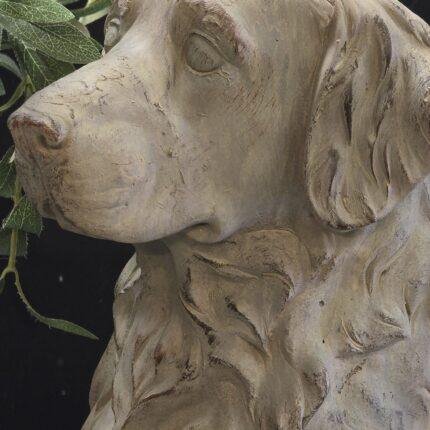 Retriever beeld 50 cm – stoere landelijke hond decoratie