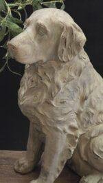 Retriever beeld 50 cm – stoere landelijke hond decoratie