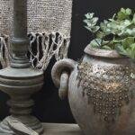 Landelijke houten kwast decoratie