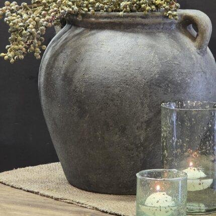 Kunst Dadeltak Groen-Paars