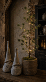 Verlichte Pinus kunstboom LED - Afbeelding 2