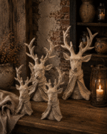 Decoratief hert met sjaal - Afbeelding 3