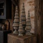 Decoratieve kerstboom met ster - Afbeelding 2