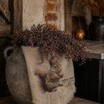 Shabby doek - Eekhoorn
