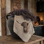 Shabby doek - Hooglander gekleurd