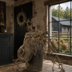 Hangende Kunst Mostwijg Tak – Landelijke Decoratietak