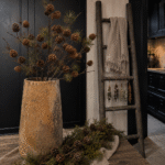 Kunst Dennenappeltak 80 cm – Wintertak met Groen