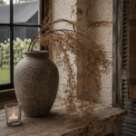 Blad treur/hang Asparagus bruin