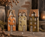Keramieken huisje bruin– model A, B of C - Afbeelding 2
