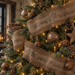 Kerstlint Merry Christmas – Jute – 220 x 20 cm