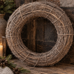XXL Takkenkrans Naturel – 80 cm – Stoere Landelijke Krans
